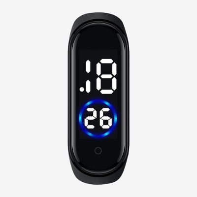 Picture of Touch LED Sports Watch Waterproof For Unisex , Silicone Smart Fashion watch