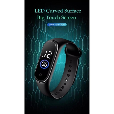 Picture of Silicone New Fashion Touch LED Sports Watch Waterproof