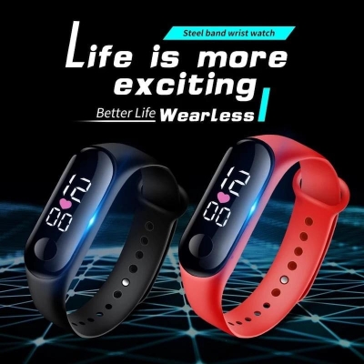 Picture of led Watch For Unisex Kids men Women Waterproof