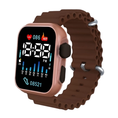 Picture of Digital Watch Waterproof 30M Fashion Women's Watch for Men's Sports Waterproof Simple Silicone Electronic Watch for Men
