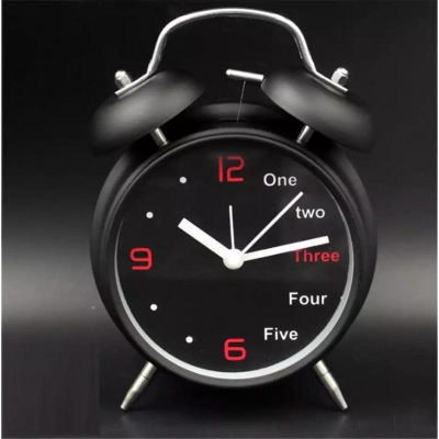 Picture of English digital Double Bell Alarm Clock Good Quyality