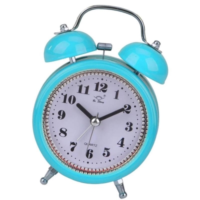Picture of Heart-Shaped Metal Alarm Bed/Table Clock
