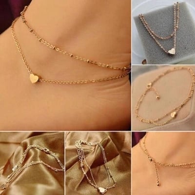 Picture of New Love Gold color Anklet(Payel) One Piece For Women