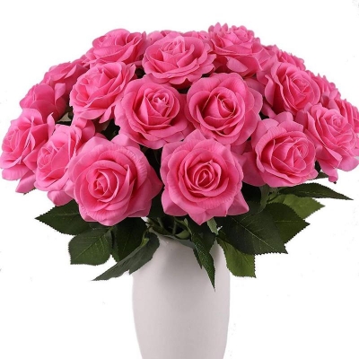 Picture of Artificial Flower Home Decoration Rose Bouquet Flower