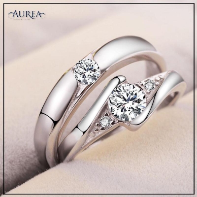 Picture of Crown Couple Ring