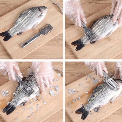 Picture of Stainless Steel Fast Cleaning Fish Scale Peeler