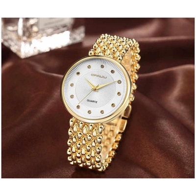 Picture of Stainless Steel Watch Women's Wristwatch Fashionable Ladies Timepiece