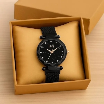 Picture of Ladies Quartz Watch Starry Sky Wrist Watch Female Magnet Wristwatch