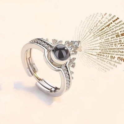 Picture of I Love You Romantic Ring for Women Jewelry Gift