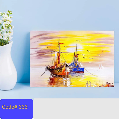 Picture of 1-part 18x12 inch Wall Canvas Art with Zigzag Lamination (Printing) - 18x12 inch