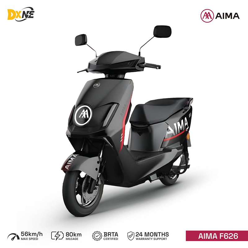 Picture of AIMA F626 Electric Bike – 80km Mileage | 56km/h Speed | BRTA Approved | 24 Months Warranty