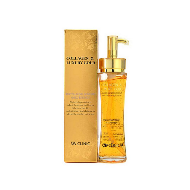 Picture of 3W Clinic collagen and luxury revitalizing comfort 24K gold essence (150ml)