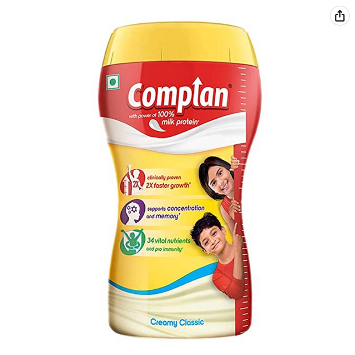 Picture of COMPLAN Creamy Classic-500g NEW JAR-Complete Nutrition&Health Drink For Children