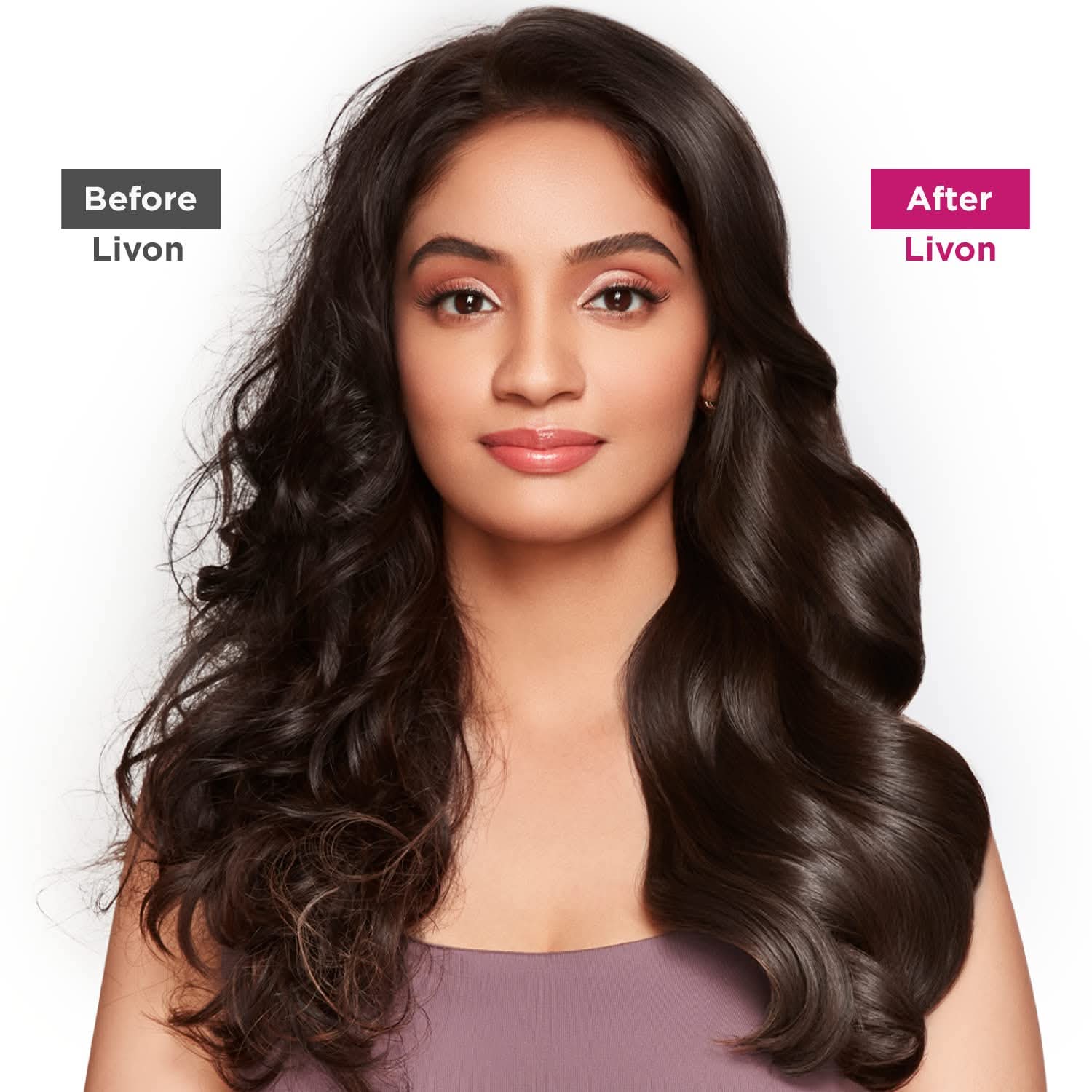 Picture of LIVON ANTI FRIZZ SERUM FOR ALL HAIR TYPES 50ML India