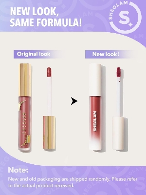 Picture of SHEGLAM Matte Allure Liquid Lipstick Long Lasting High Pigment Lipstick Nourishing Sunflower Oil Reduce Lip Care-Heartthrob