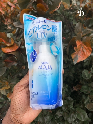 Picture of Japanese Products Skin Aqua Super Moisture Gel Pump (Spf50 + Pa ++++) 140g
