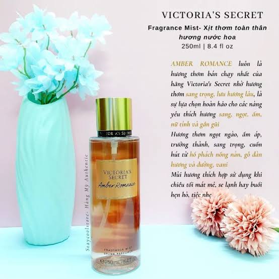 Picture of Victoria's Secret Amber Romance Body Mist 250ml