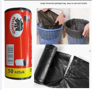 Picture of Garbage bags on roll 50pcs For lite use