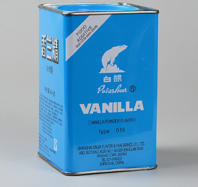 Picture of Vanilla Powder Food Additive Chemical Product Polar Bear Brand 454g