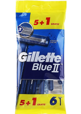 Picture of Gillette Blue 2 Razor(5 plus 1)