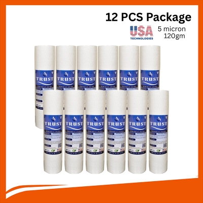 Picture of Trust PP Water Filter Pp - 12 Pcs 5 Micron