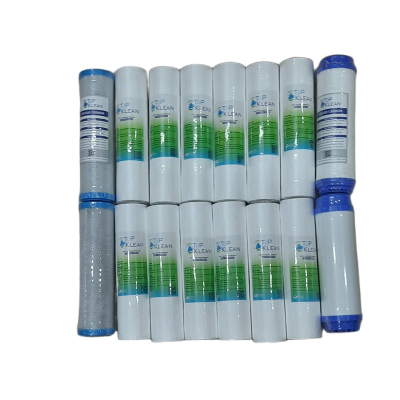 Picture of Sediment Filter PP -12 Pcs, CTO Net Carbon-2 Pcs, UDF Box Carbox-2 Pcs ( 16 Pcs Package) TOP KLEAN