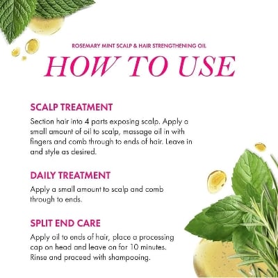 Picture of Mielle Rosemary Mint Scalp Hair Strengthening Oil 59ml