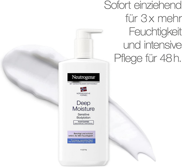 Picture of Neutrogena Deep Moisture Body Lotion Dry Skin 400ml-
