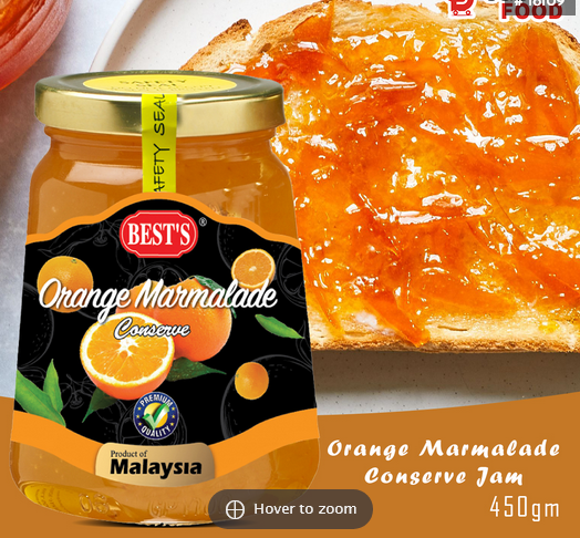 Picture of Orange Marmalade Conserve Jam 450gm