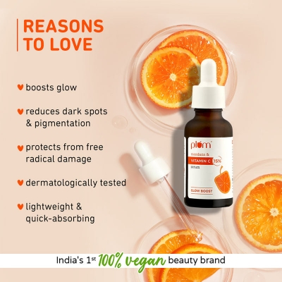 Picture of Plum 15% Vitamin C Face Serum with Mandarin - 20ml