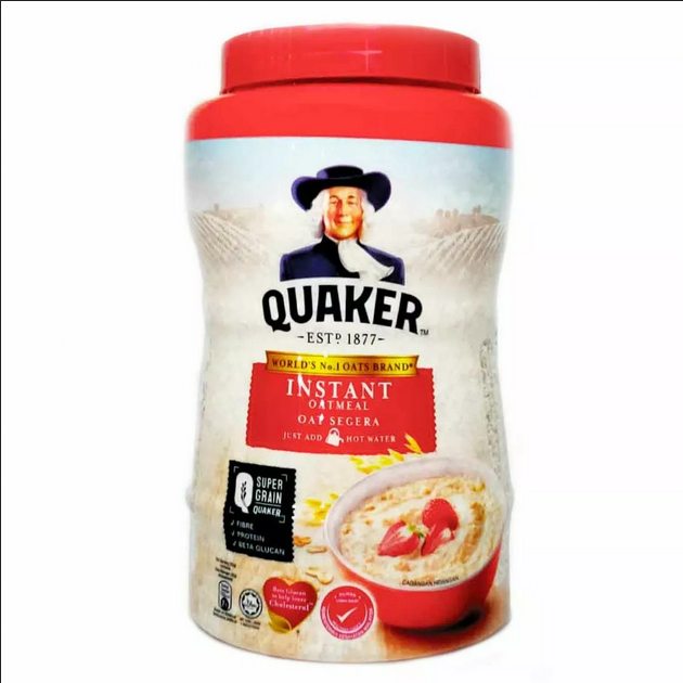 Picture of Quaker Instant Oatmeal Jar 1Kg(malaysia)