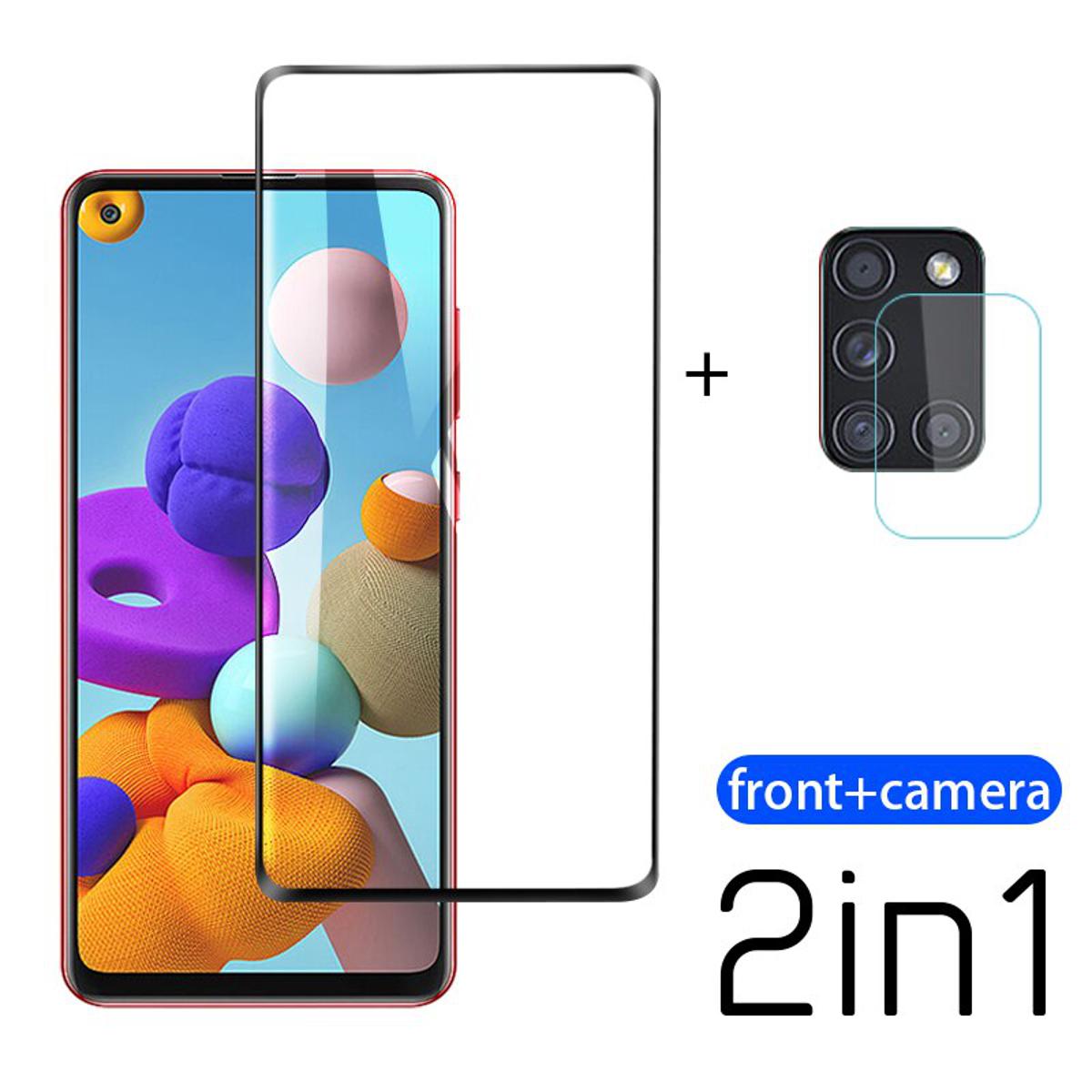 Picture of Samsung Galaxy A21s Front screen protector+ Back camera lens