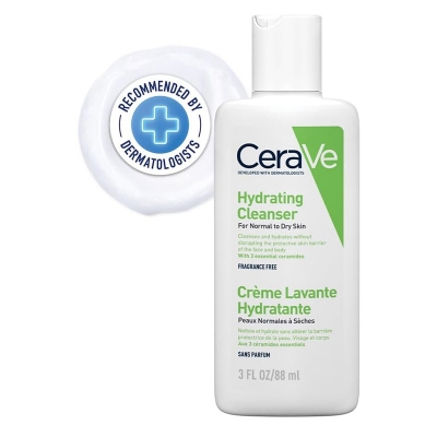 Picture of Cerave Hydrating Cleanser for Normal to Dry Skin 88ml