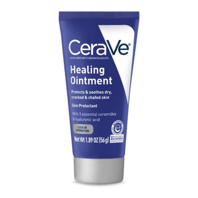 Picture of Cerave Healing Ointment Skin Protectant for Dry, Cracked & Chafed Skin (Lock in Hydration) 54g/56g/57g/58g