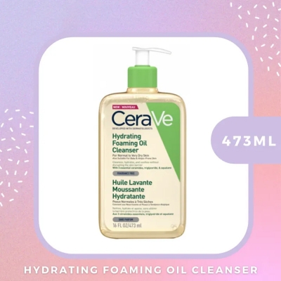 Picture of Cerave Hydrating Foaming Oil Cleanser for Normal to Very Dry Skin 473ml