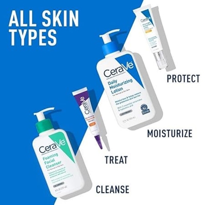 Picture of Cerave Foaming Facial Cleanser for Normal To Oily Skin 87ml
