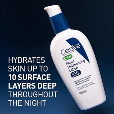 Picture of Cerave PM Facial Moisturizing Lotion For Normal To Dry Skin 89ml