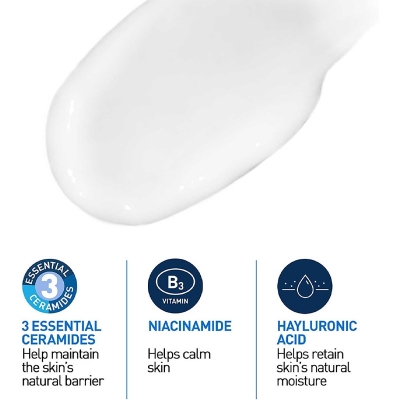 Picture of Cerave PM Facial Moisturising Lotion for Normal to Dry Skin 52ml