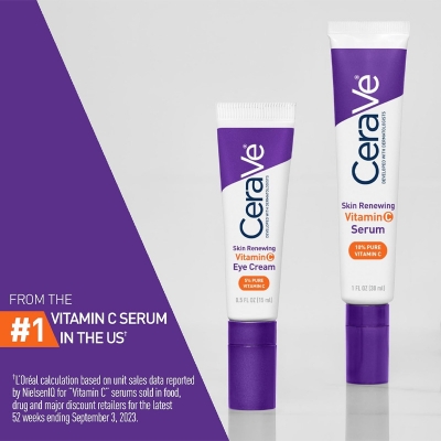 Picture of Cerave Skin Renewing Vitamin C Eye Cream 15ml
