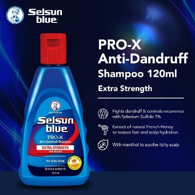 Picture of Selsun Blue Pro-X Extra Strength, Anti Dandruff Shampoo,12Oml