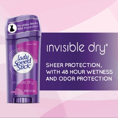 Picture of Lady Speed ​​Stick Invisible Dry Shower Fresh Antiperspirant Deodorant,65g
