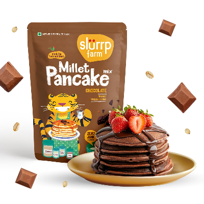 Picture of Slurrp farm millet pancake mix chocolate