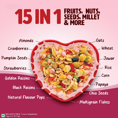 Picture of Saffola  muesli berry crunch