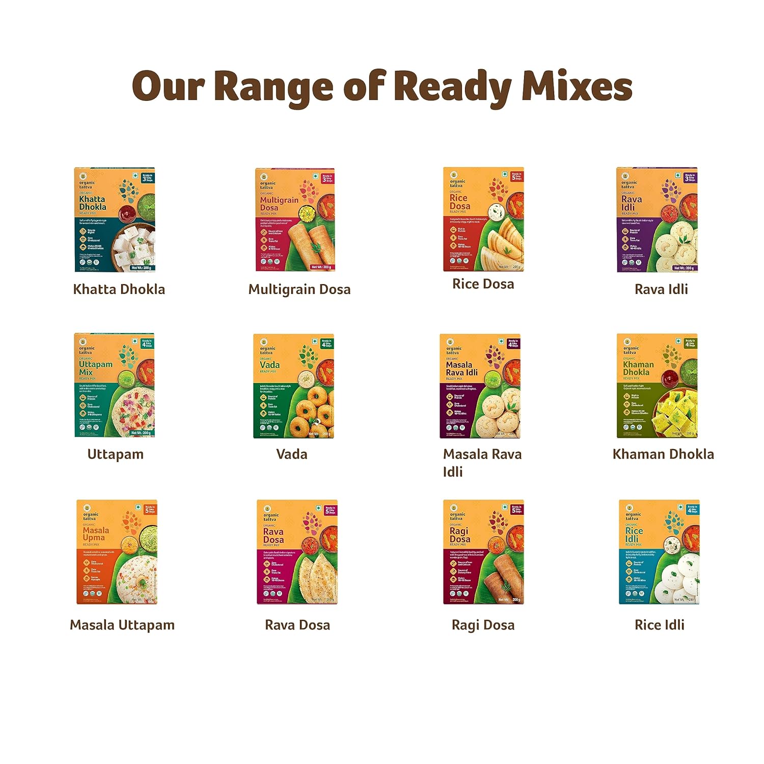 Picture of Organic tattva rava dosa mix
