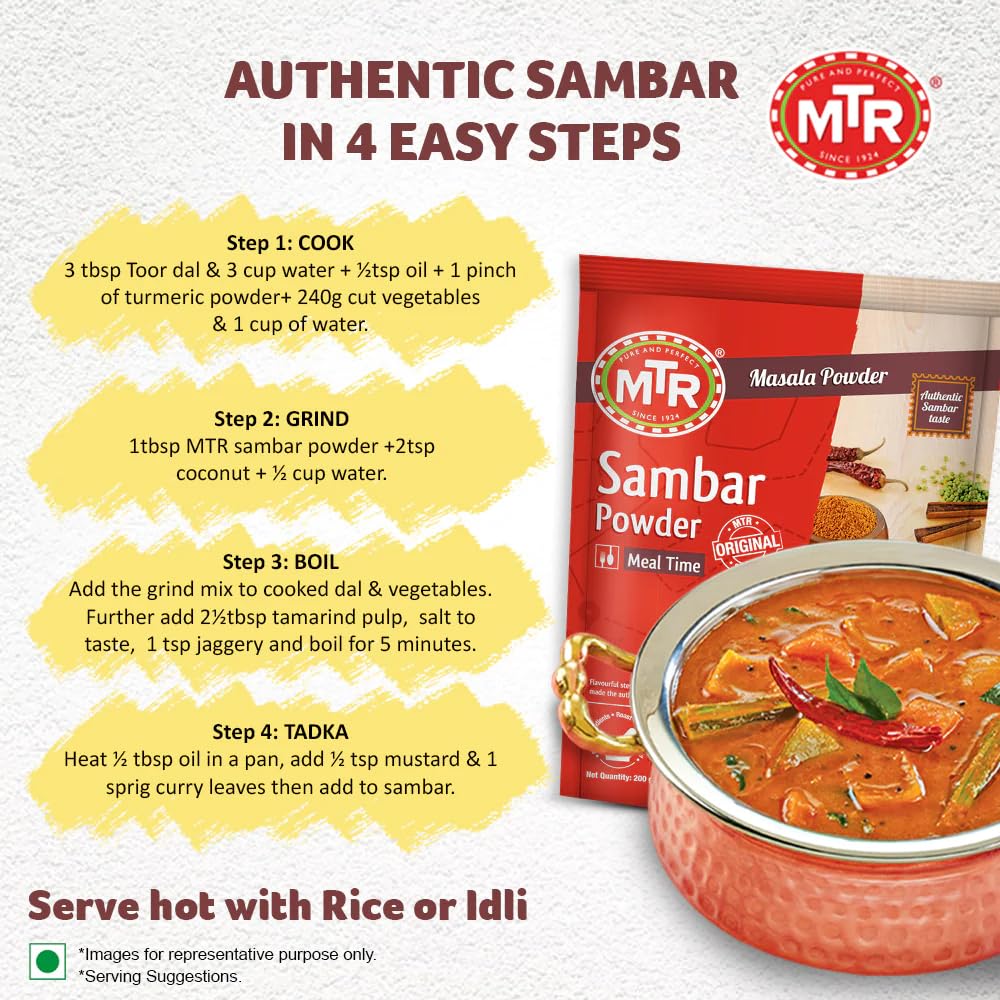 Picture of MTR sambar powder