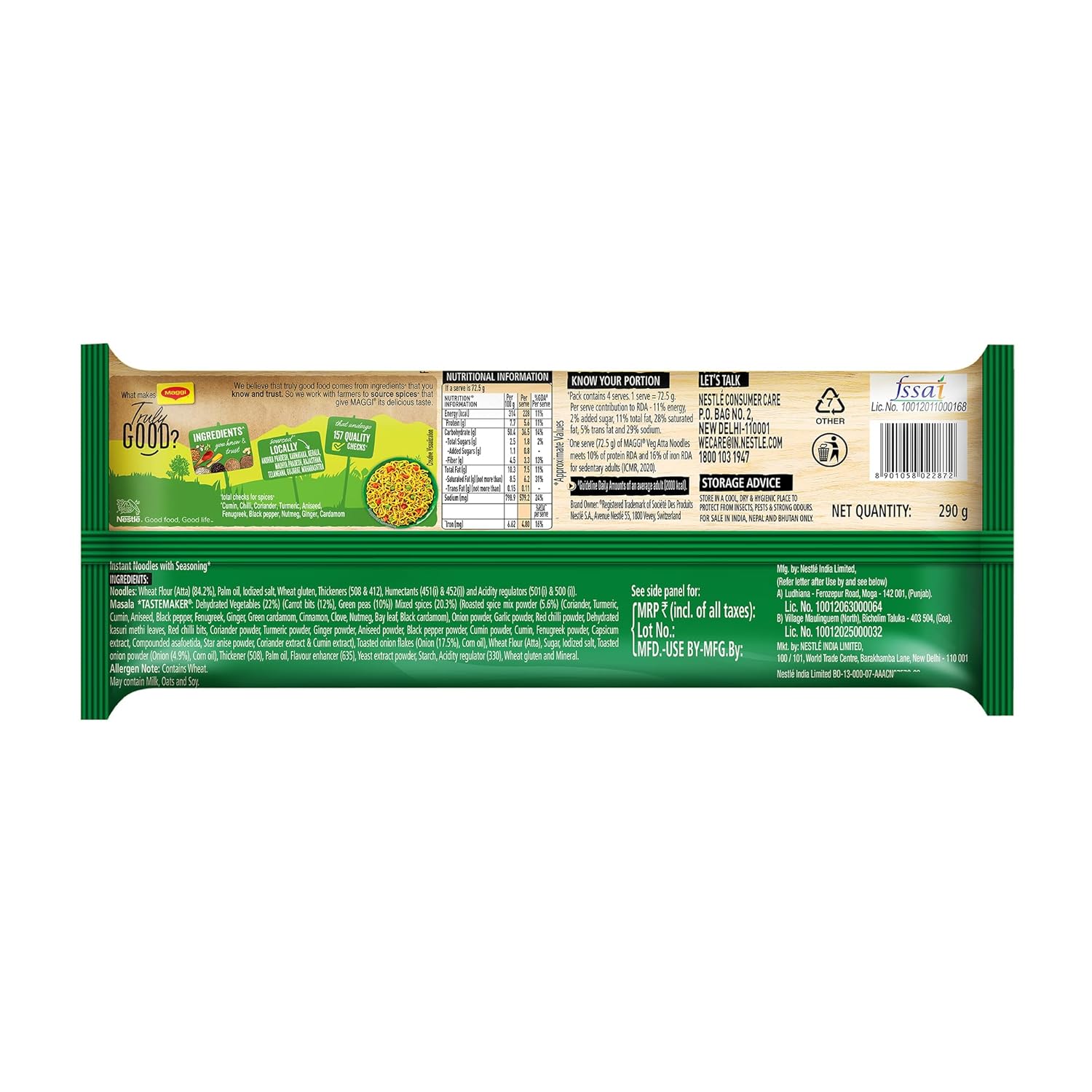Picture of Maggie veg atta noodles