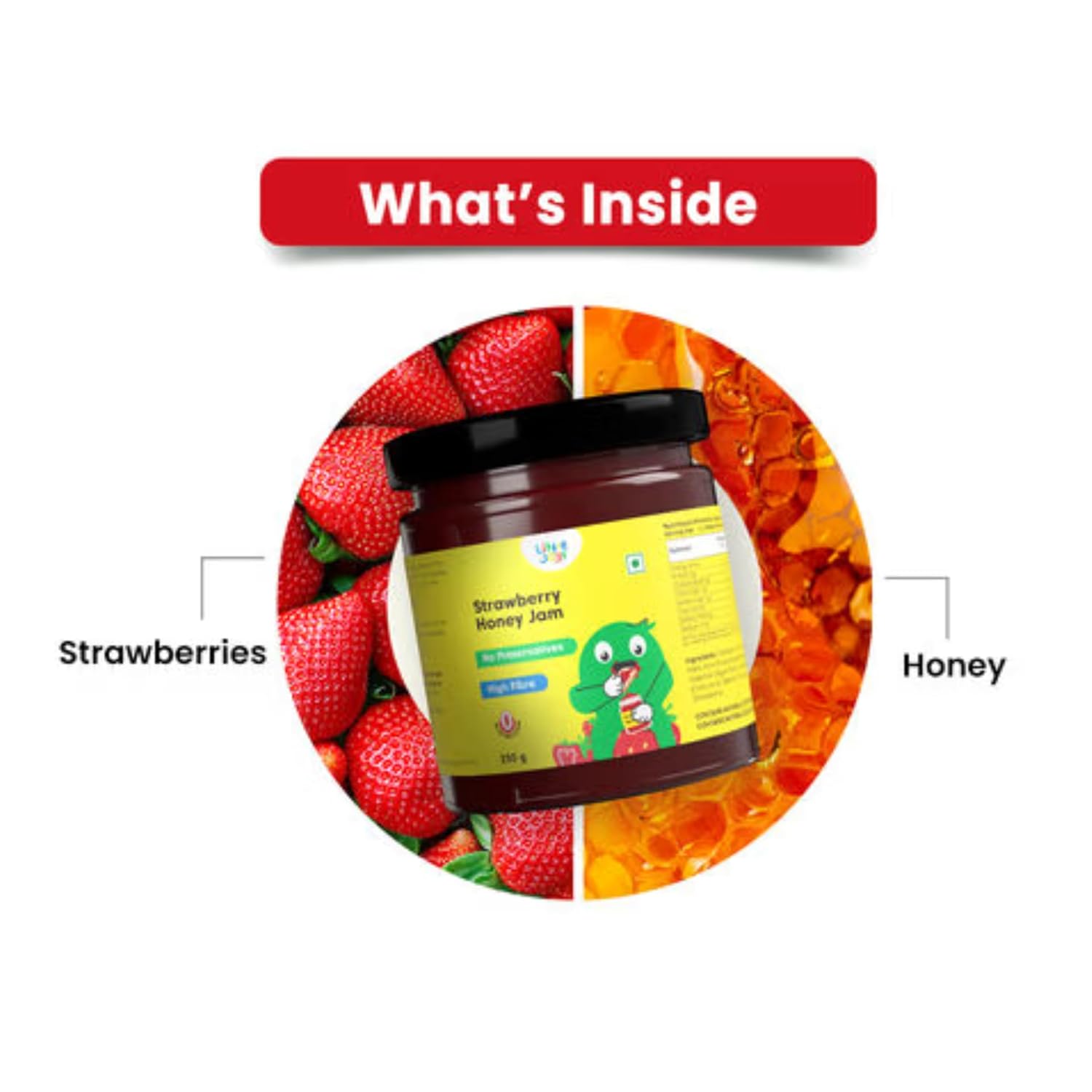 Picture of Little Joy Strawberry honeyjam