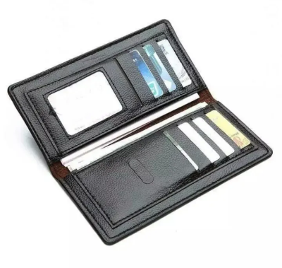 Picture of Man Long Wallet Leather Concise Money Bag - Wallet