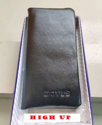 Picture of Long wallet Soft pure leather design card holder Mobile and money coin purse wallet