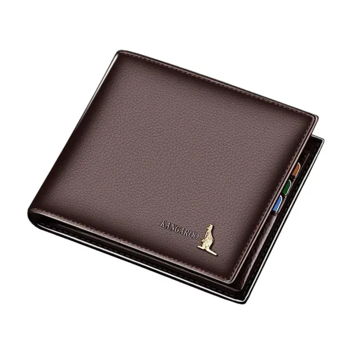 Picture of Chocolate colour Man Wallet Money Bag